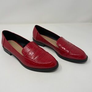 ZARA Trafaluc Leather Loafers